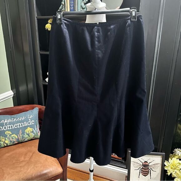 Kasper Blue A-line Skirt Size 12 - Picture 3 of 8